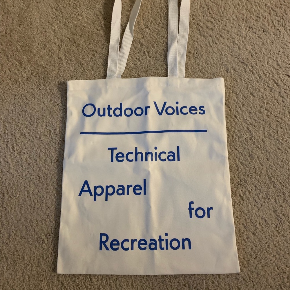 Outdoor Voices tote